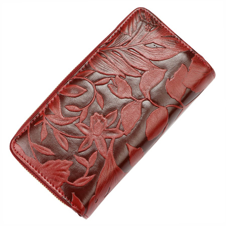 Portfel damski skórzany skóra naturalna + skóra ekologiczna Gregorio