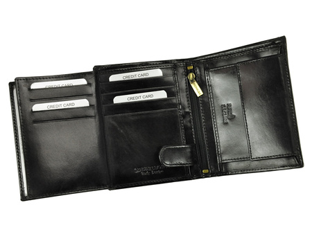 Portfel męski skórzany skóra naturalna Rovicky 