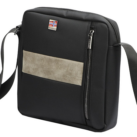 Torba saszetka na ramię męska materiałowa Nordee 