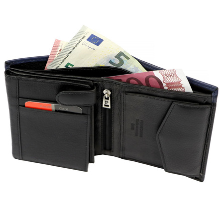 Portfel męski skórzany skóra naturalna Pierre Cardin