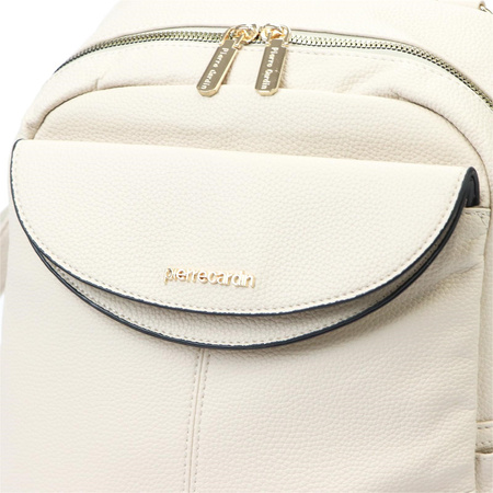 Plecak damski skórzany skóra ekologiczna Pierre Cardin