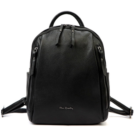 Plecak damski skórzany skóra naturalna Pierre Cardin