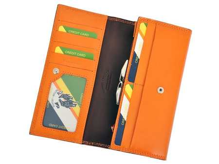 Portfel damski skórzany skóra naturalna Harvey Miller