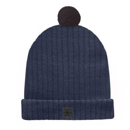 Czapka Dziecięca Zimowa granatowy WINTER 24/25 86/92