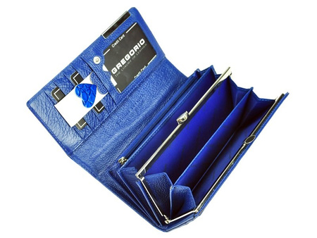 Portfel damski skórzany skóra naturalna Gregorio 