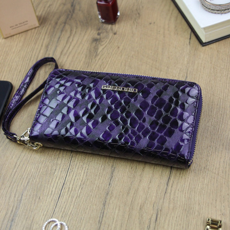 Portfel damski skórzany skóra naturalna Gregorio 