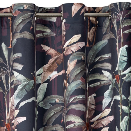 Skórzany pasek BOMBATO czarny 90-105-cm