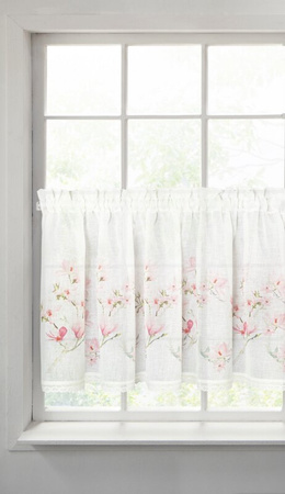 FIRANA GOTOWA AMELIA 150 X 60 CM BIAŁY