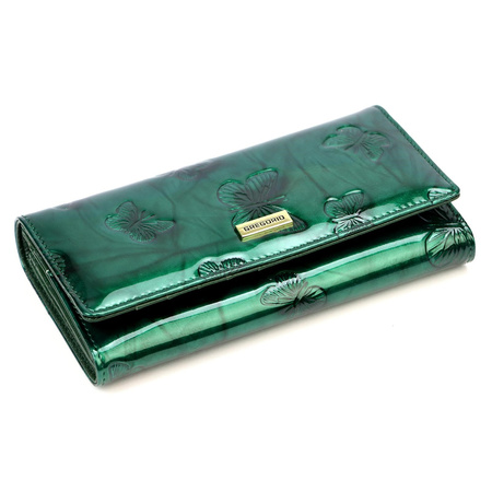 Portfel damski skórzany skóra naturalna Gregorio 