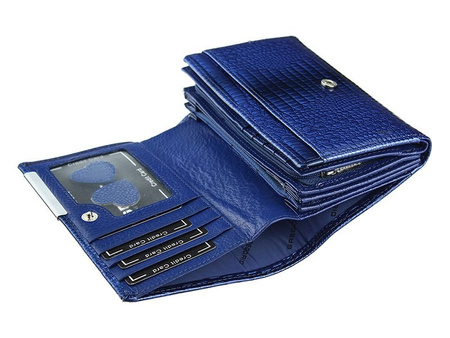 Portfel damski skóra naturalna skórzany Gregorio 