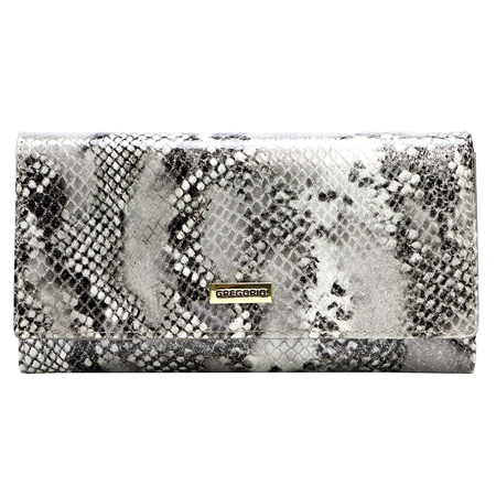 Portfel damski skórzany skóra naturalna Gregorio 