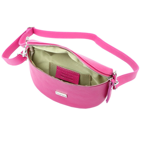 Torebka torebki nerka saszetka skórzana skóra naturalna MiaMore damska 