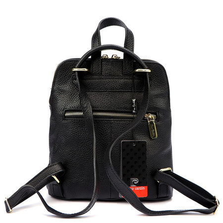 Plecak damski skórzany skóra naturalna Pierre Cardin