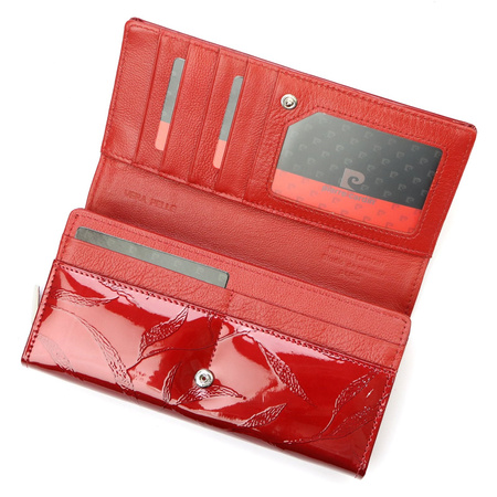 Portfel damski skórzany skóra naturalna Pierre Cardin 