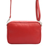 MiaMore torebka listonoszka skóra naturalna czerwony