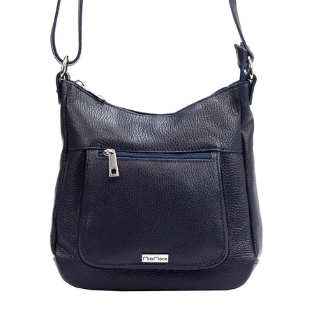 MiaMore torebka listonoszka skóra naturalna biały