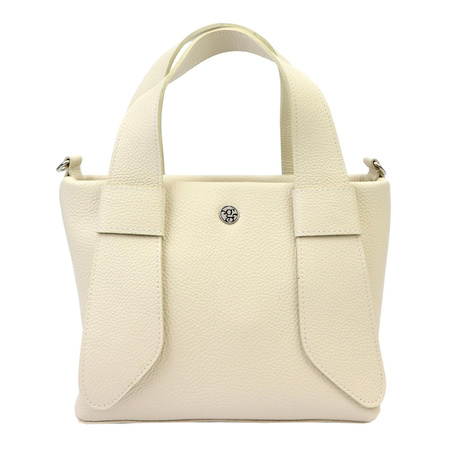 Gregorio torebka kuferek skóra naturalna czarny