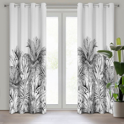 ZASŁONA GOTOWA NERINA 140 X 250 CM BIAŁY