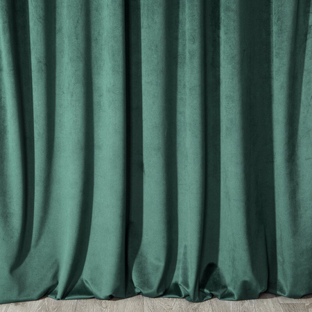 ZASŁONA GOTOWA PIERRE NA TAŚMIE 140 X 300 CM CIEMNOTURKUSOWY