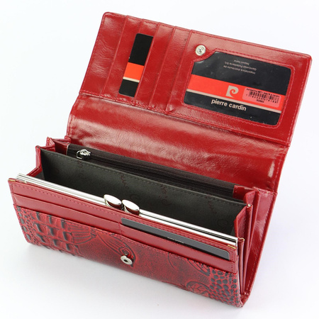 Portfel damski skóra ekologiczna Pierre Cardin