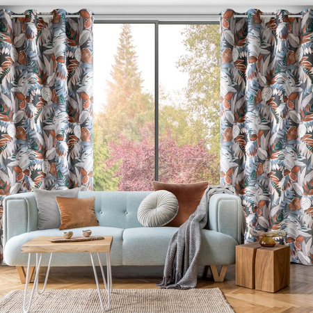 ZASŁONA GOTOWA MARILA 140 X 270 CM STALOWY