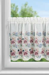 FIRANA GOTOWA DORA 150 X 60 CM BIAŁY