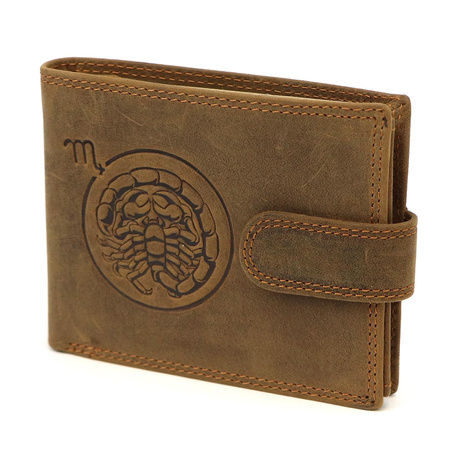 Portfel męski skórzany skóra naturalna Nordee