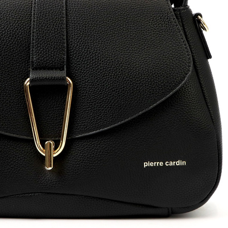 Torebka torebki skórzana skóra ekologiczna Pierre Cardin damska