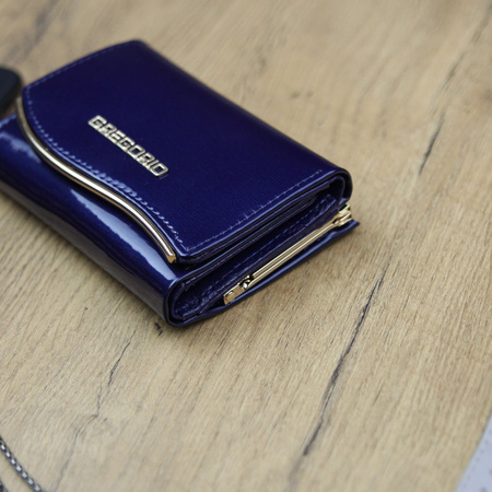 Portfel damski skórzany skóra naturalna Gregorio 