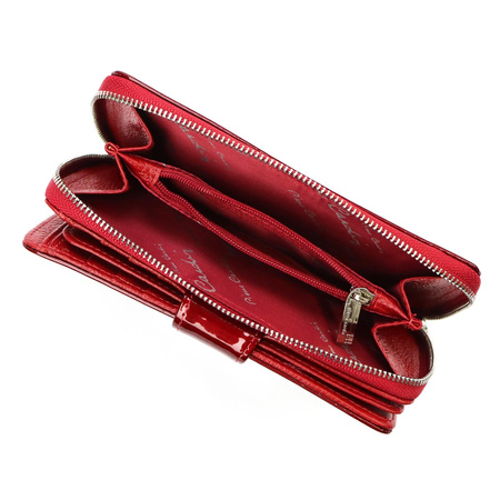 Portfel damski skórzany skóra naturalna Pierre Cardin 