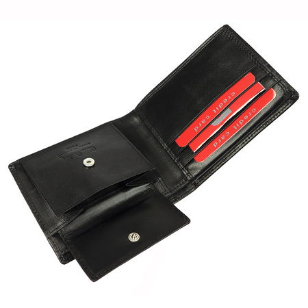 Portfel męski skórzany skóra naturalna Pierre Cardin 