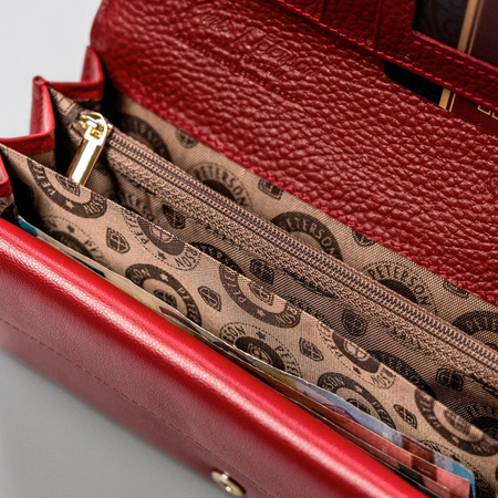 Portfel damski skóra naturalna skórzany Peterson