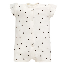 Rampers  ROZP TRES BIEN EC écru,groszki 62
