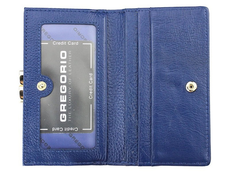 Portfel damski skórzany skóra naturalna Gregorio 