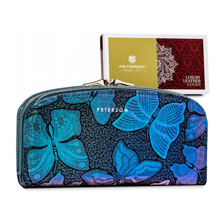 Portfel damski skórzany skóra naturalna  Peterson