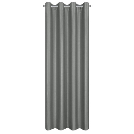 ZASŁONA GOTOWA SELINA 140 X 250 CM STALOWY