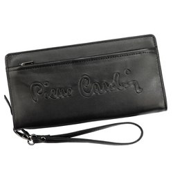 Portfel damski skórzany skóra naturalna Pierre Cardin
