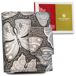 Portfel damski skórzany skóra naturalna  Peterson