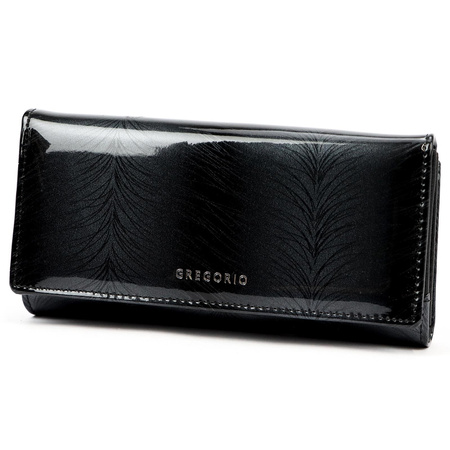 Portfel damski skóra naturalna skórzany Gregorio 