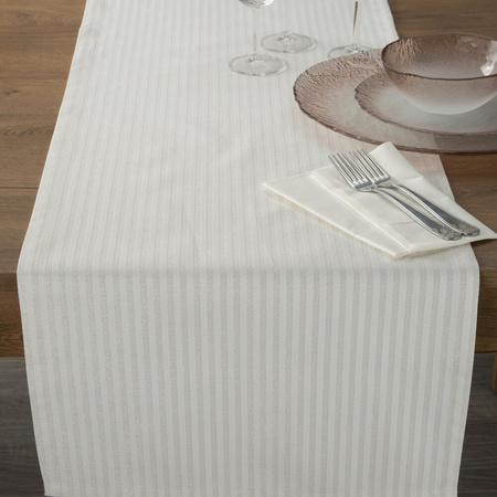 OBRUS FLASH 6 40 X 140 CM NATURALNY