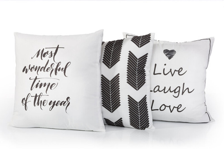 POSZEWKA ANISE 40 X 40 CM BIAŁY