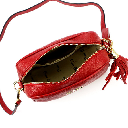 Torebka torebki skórzana skóra naturalna Pierre Cardin damska 