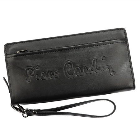 Portfel damski skórzany skóra naturalna Pierre Cardin