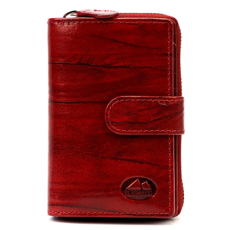 Portfel damski skórzany skóra naturalna El Forrest 