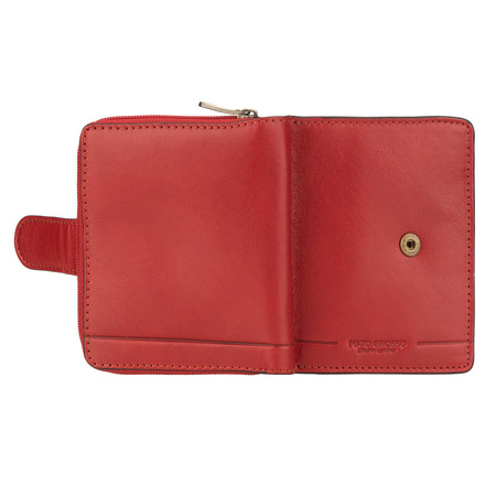 Portfel damski skórzany skóra naturalna Mato Grosso 