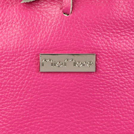 Torebka torebki skórzana skóra naturalna MiaMore damska