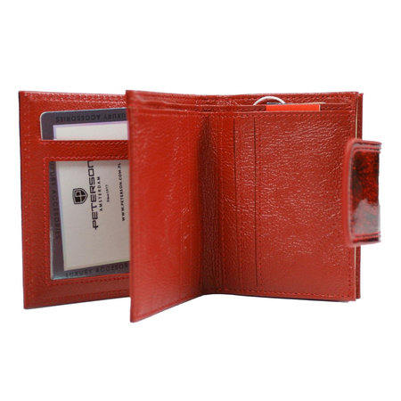 Portfel damski skóra naturalna skórzany Peterson