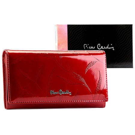 Portfel damski skóra naturalna skórzany Pierre Cardin