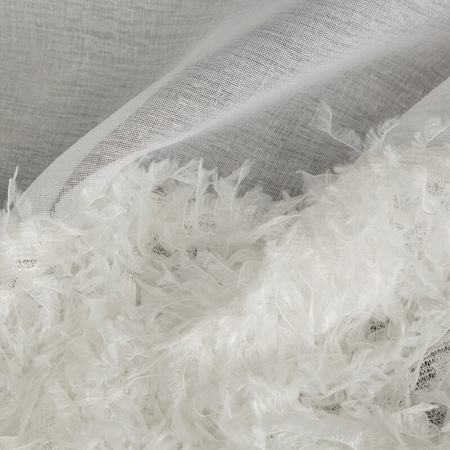 FIRANA GOTOWA MARION 140 X 250 CM BIAŁY