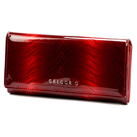 Portfel damski skórzany skóra naturalna Gregorio